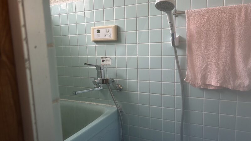 弥富市のお客様、お風呂用シャワー交換