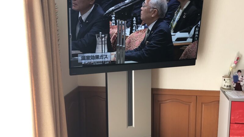 有機ELテレビを納品したら